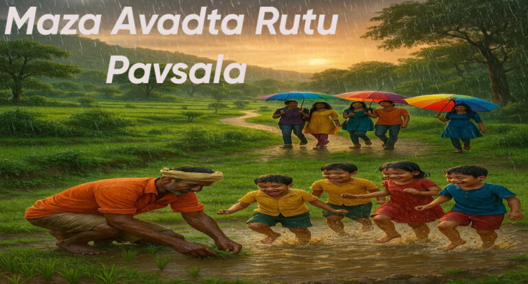 Maza Avadta Rutu Pavsala: माझा आवडता ऋतू पावसाळा