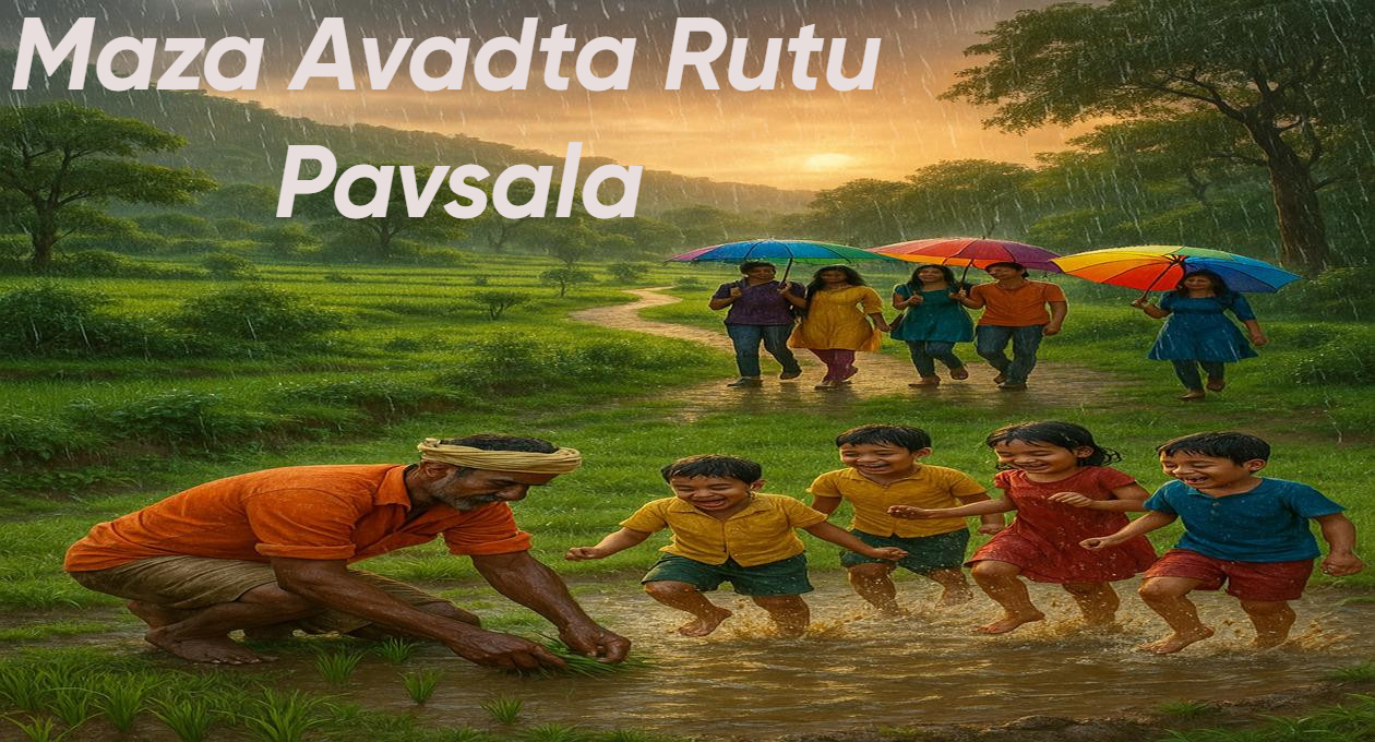 Maza Avadta Rutu Pavsala: माझा आवडता ऋतू पावसाळा