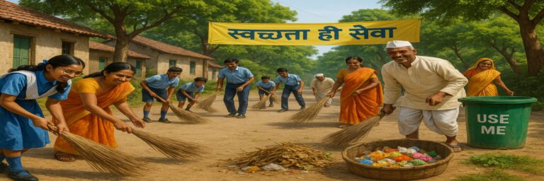 स्वच्छता ही सेवा मराठी निबंध : Swachhata Hi Seva Marathi Nibandh