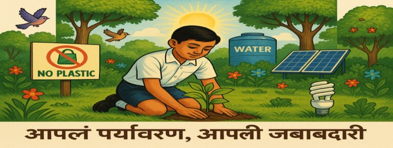 पर्यावरण संरक्षण मराठी निबंध: Paryavaran Sanrakshan Marathi Nibandh