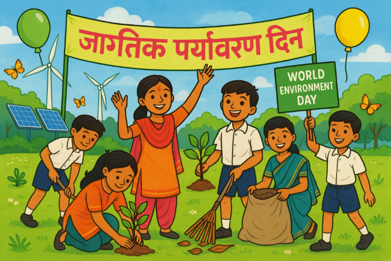 जागतिक पर्यावरण दिन मराठी निबंध: Jagtik Paryavaran Din Marathi Nibandh