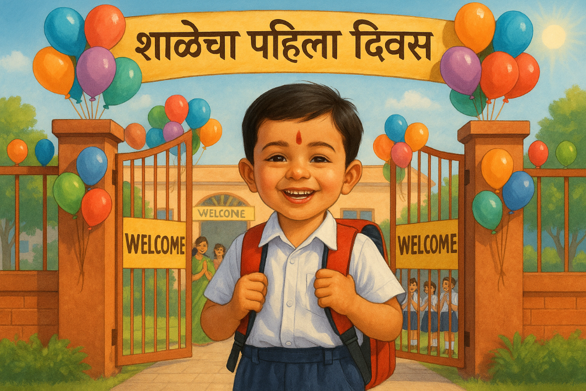 शाळेचा पहिला दिवस मराठी निबंध: Shalecha Pahila Divas Marathi Nibandh