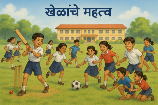 खेळांचे महत्त्व मराठी निबंध: Khelache Mahatva Marathi Nibandh