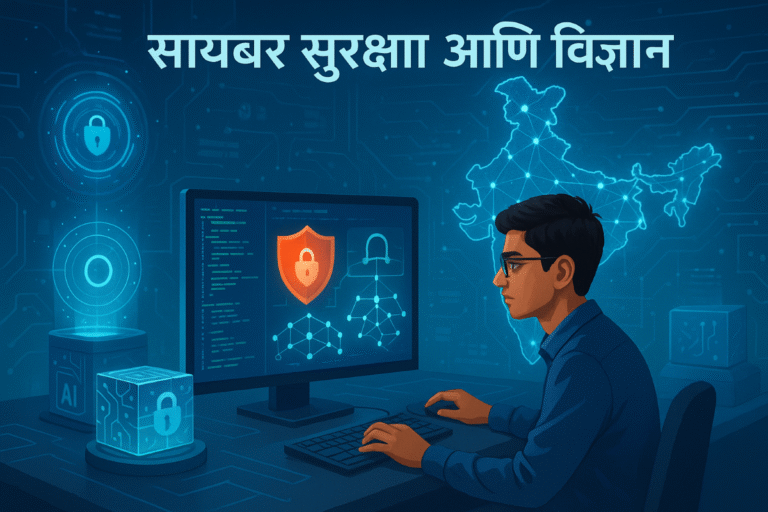 सायबर सुरक्षा आणि विज्ञान मराठी निबंध: Cyber Suraksha Ani Vidnyan Marathi Nibandh