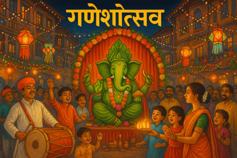 गणेशोत्सव मराठी निबंध: Ganesh Utsav Marathi Nibandh