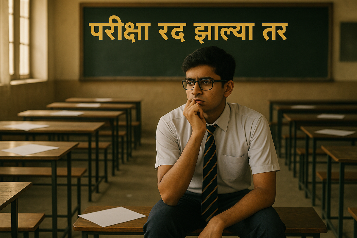 परीक्षा रद्द झाल्या तर मराठी निबंध: Pariksha Radd Zalya Tar Marathi Nibandh