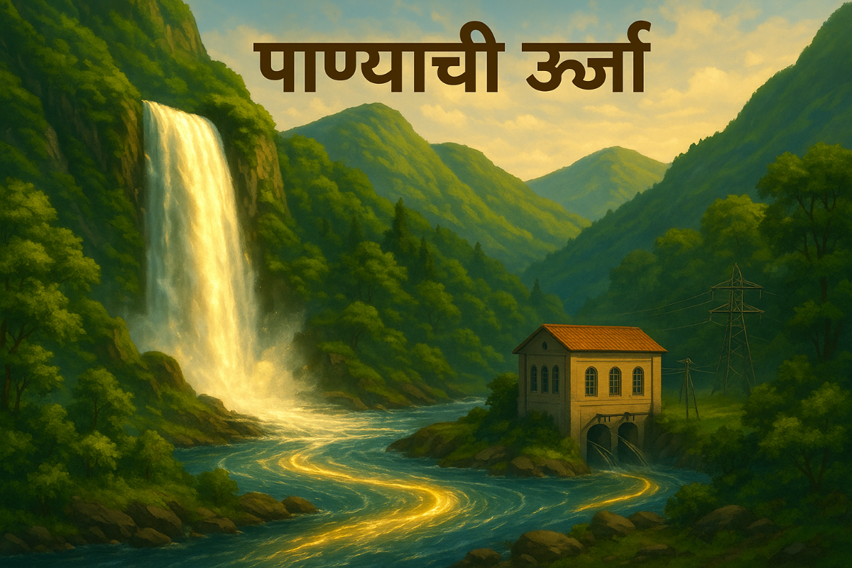 पाण्याची ऊर्जा मराठी निबंध: Panyache Urja Marathi Nibandh