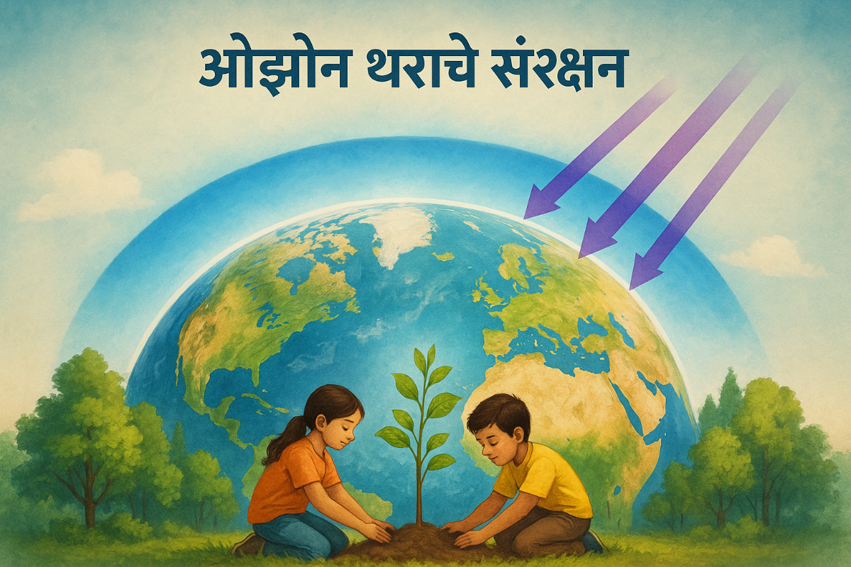 ओझोन थराचे संरक्षण मराठी निबंध: Ozone Tharache Sanrakshan Marathi Nibandh