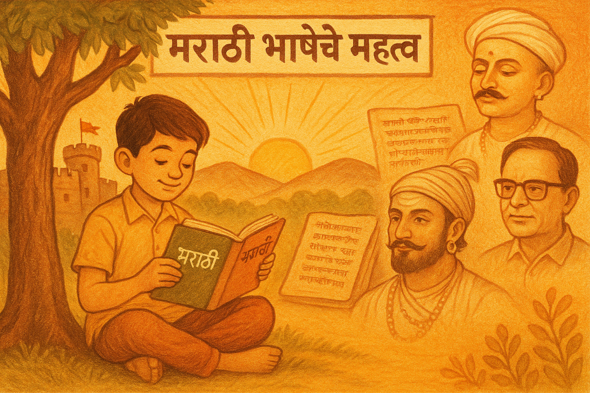 मराठी भाषेचे महत्त्व मराठी निबंध: Marathi Bhasheche Mahatva Marathi Nibandh