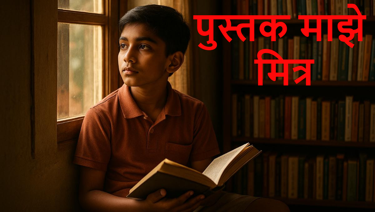 पुस्तक माझे मित्र मराठी निबंध: Pustak Maza Mitra Marathi Nibandh