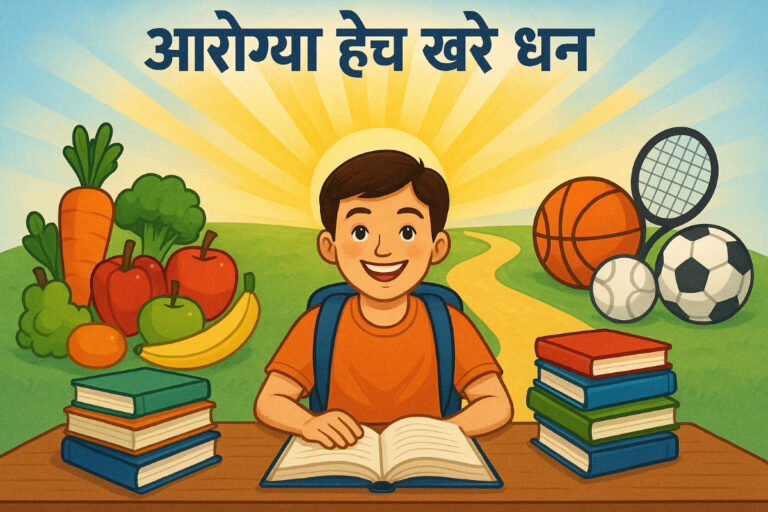 आरोग्य हेच खरे धन मराठी निबंध: Arogya Hech Khare Dhan Marathi Nibandh