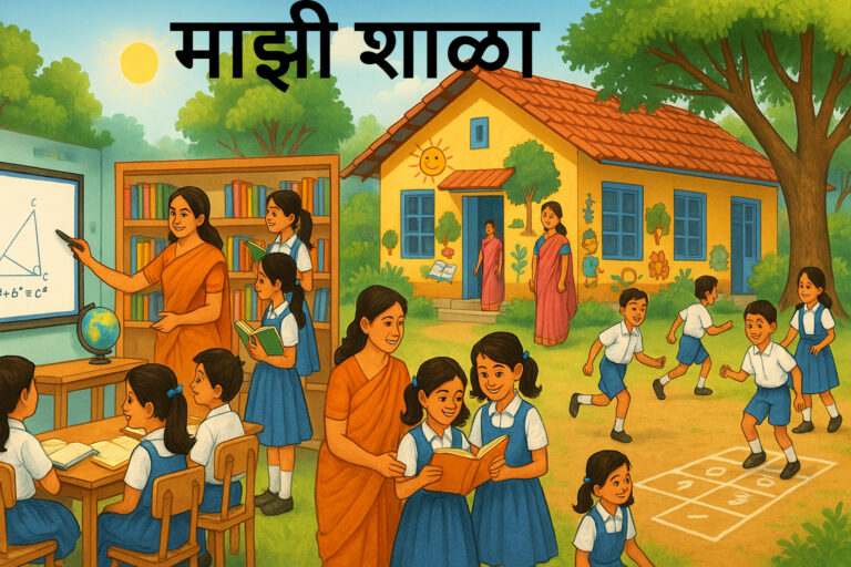 माझी शाळा मराठी निबंध: Mazi Shala Marathi Nibandh