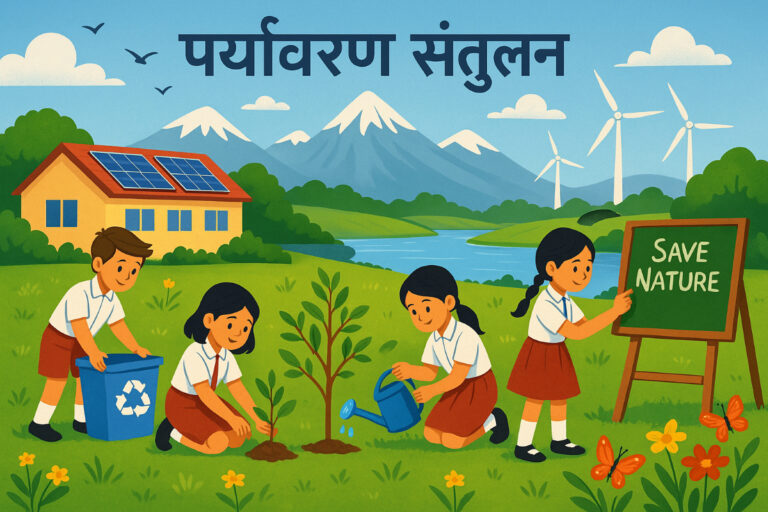 पर्यावरण संतुलन मराठी निबंध: Paryavaran Santulan Marathi Nibandh