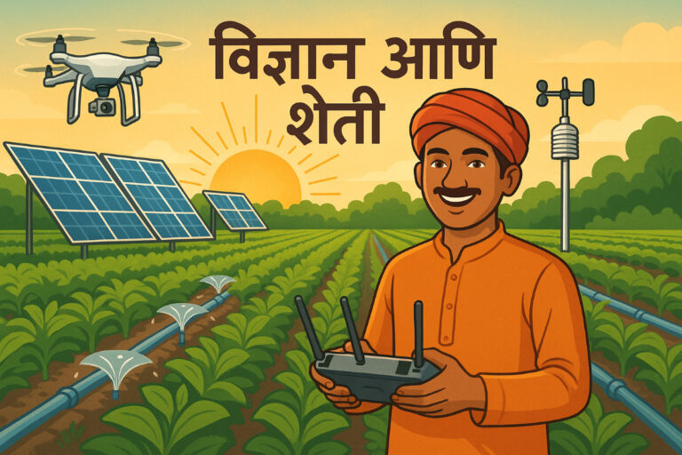 विज्ञान आणि शेती मराठी निबंध: Vidnyan Ani Sheti Marathi Nibandh