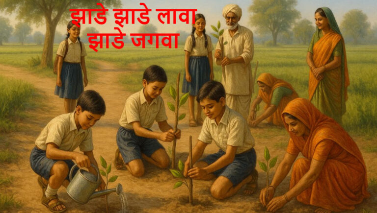 झाडे लावा झाडे जगवा मराठी निबंध: Zade Lava Zade Jagva Marathi Nibandh