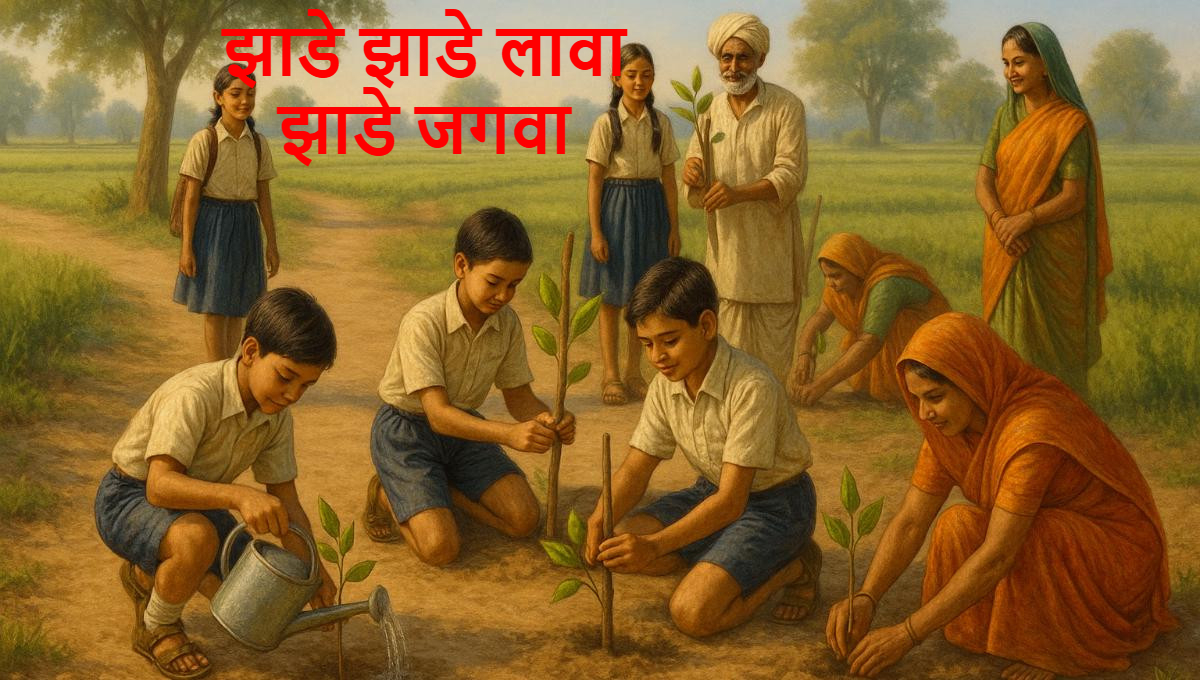 झाडे लावा झाडे जगवा मराठी निबंध: Zade Lava Zade Jagva Marathi Nibandh