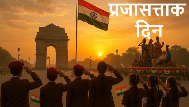 प्रजासत्ताक दिन मराठी निबंध: Prajasattak Din Marathi Nibandh