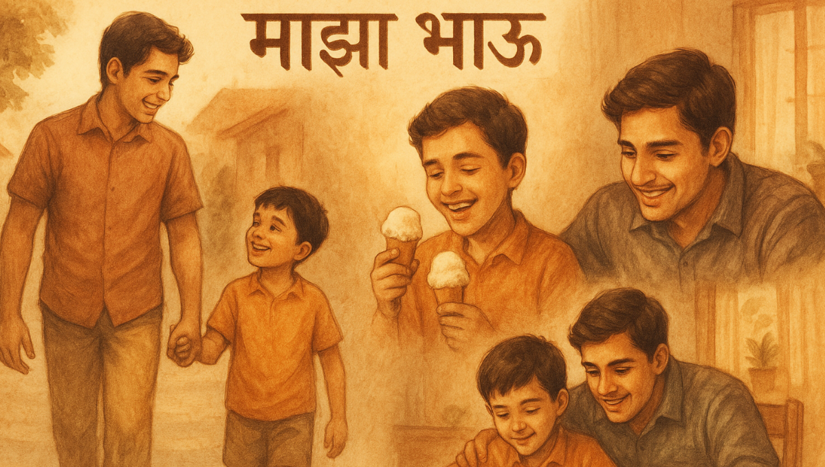 माझा भाऊ मराठी निबंध: Maza Bhau Marathi Nibandh