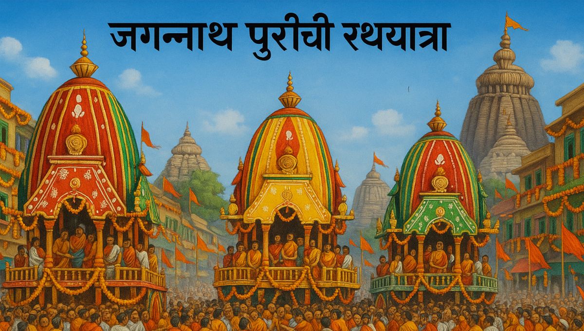 जगन्नाथ पुरीची रथयात्रा  मराठी निबंध: Jagannath Puriche Rathyatra Marathi Nibandh