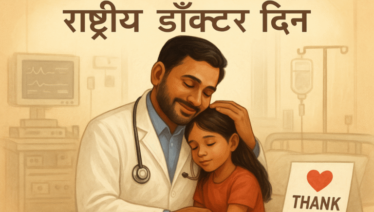 राष्ट्रीय डॉक्टर दिन मराठी निबंध: Rashtriya Doctor Divas Marathi Nibandh
