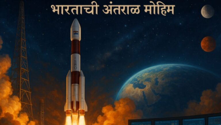 भारताची अंतराळ मोहीम मराठी निबंध: Bharatache Antral Mohim Marathi Nibandh