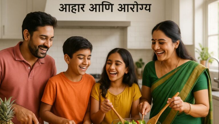 आहार आणि आरोग्य मराठी निबंध: Aahar Ani Arogya Marathi Nibandh