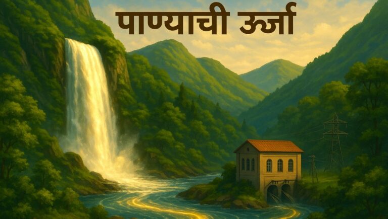 पाण्याची ऊर्जा मराठी निबंध: Panyache Urja Marathi Nibandh