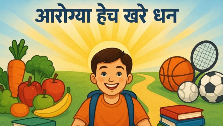 आरोग्य हेच खरे धन मराठी निबंध: Arogya Hech Khare Dhan Marathi Nibandh