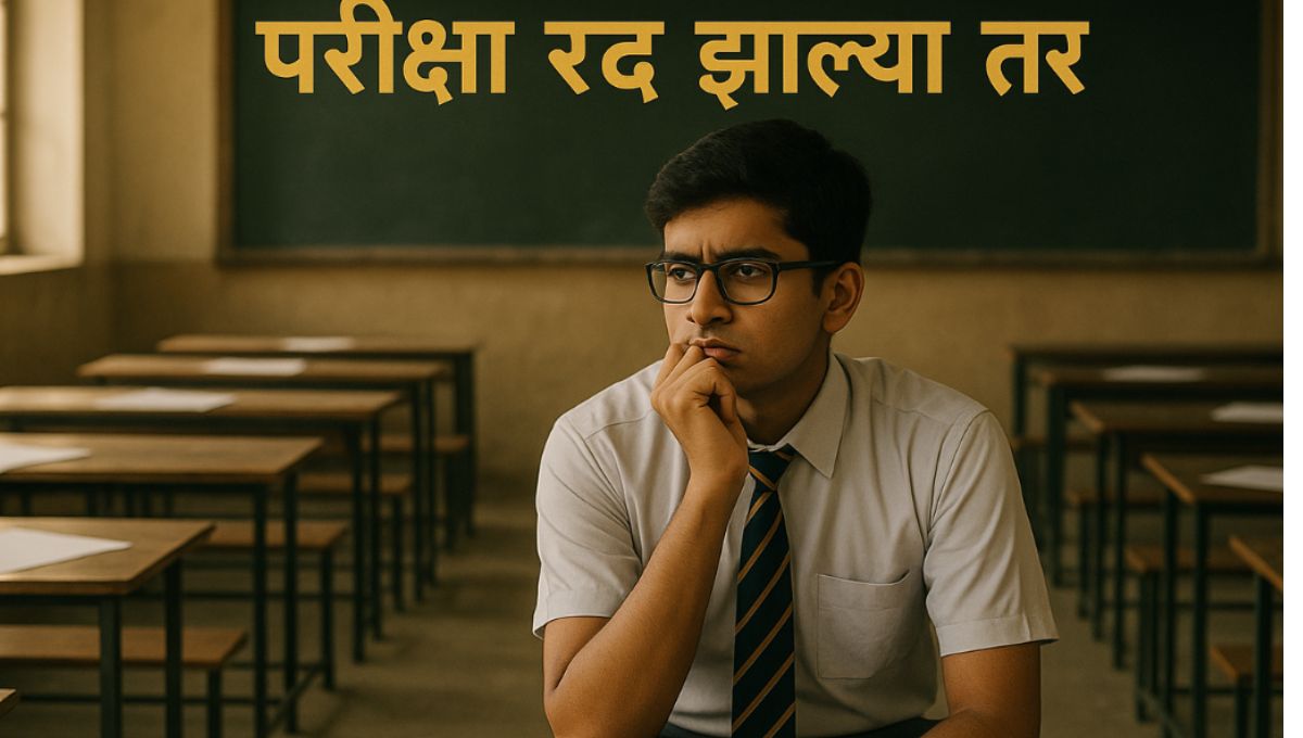 परीक्षा रद्द झाल्या तर मराठी निबंध: Pariksha Radd Zalya Tar Marathi Nibandh