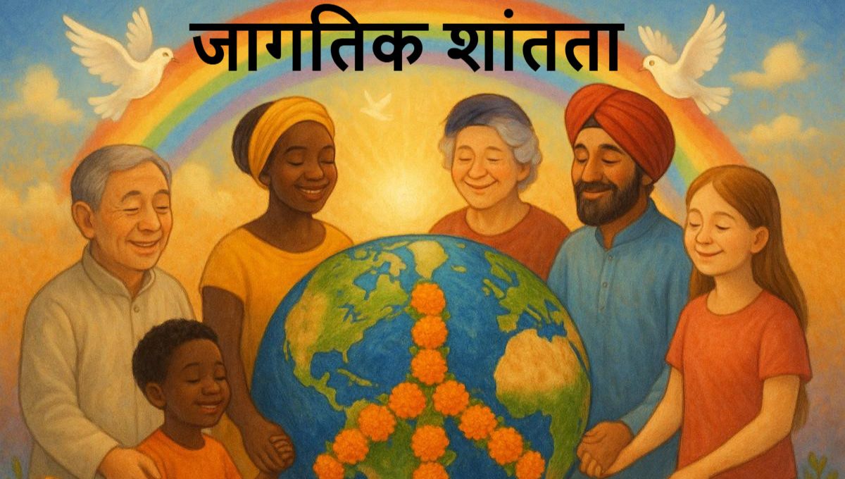 जागतिक शांतता मराठी निबंध: Jagtik Shantata Marathi Nibandh