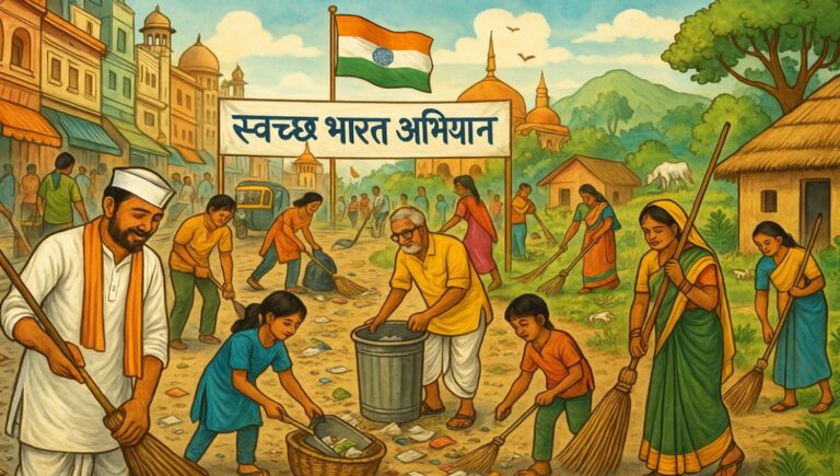 स्वच्छ भारत अभियान मराठी निबंध: Swachh Bharat Abhiyan Marathi Nibandh
