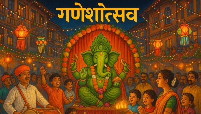 गणेशोत्सव मराठी निबंध: Ganesh Utsav Marathi Nibandh