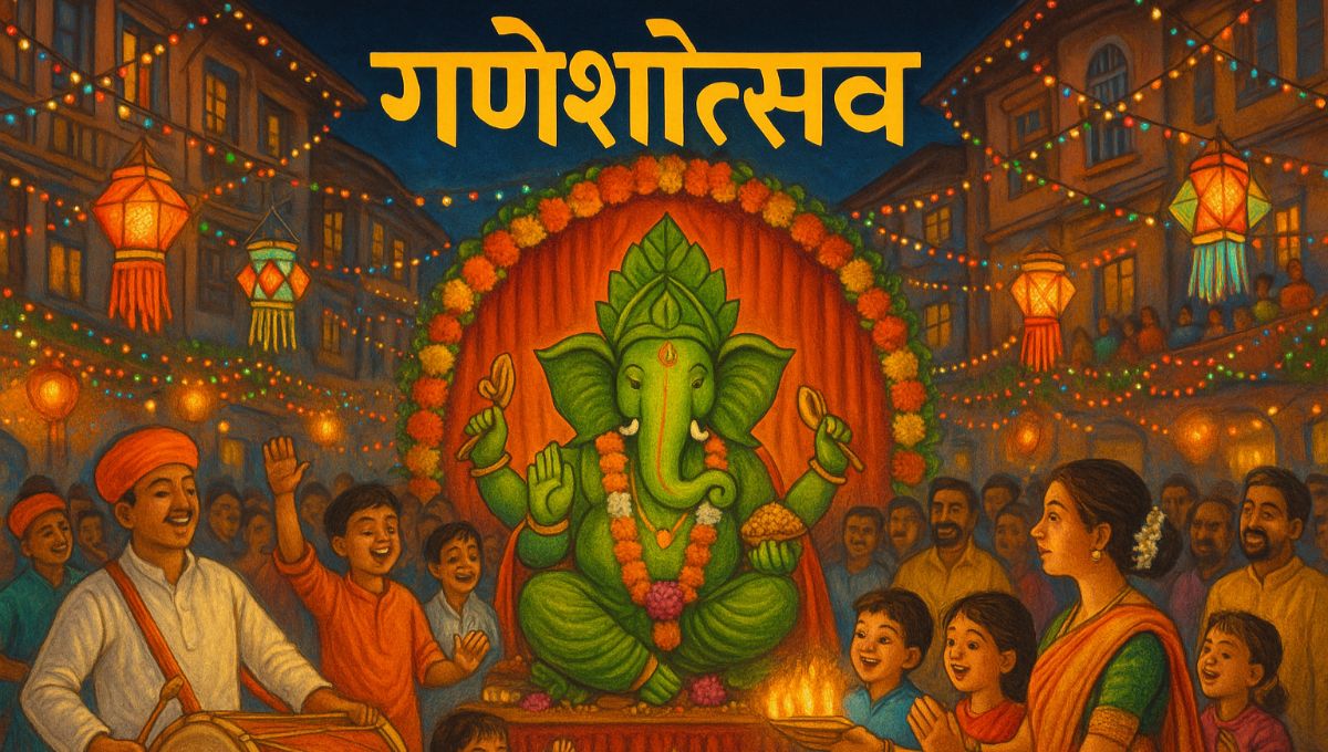 गणेशोत्सव मराठी निबंध: Ganesh Utsav Marathi Nibandh