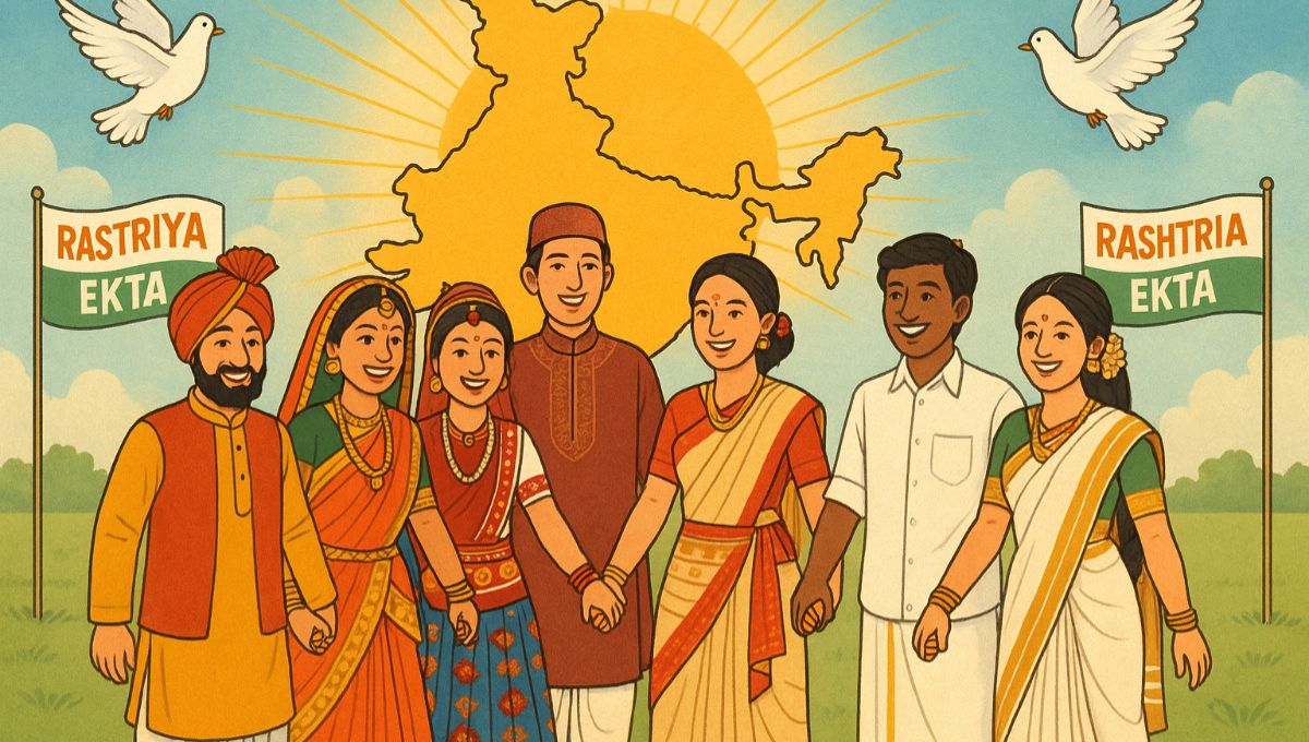 राष्ट्रीय एकता मराठी निबंध: Rashtriya Ekta Marathi Nibandh