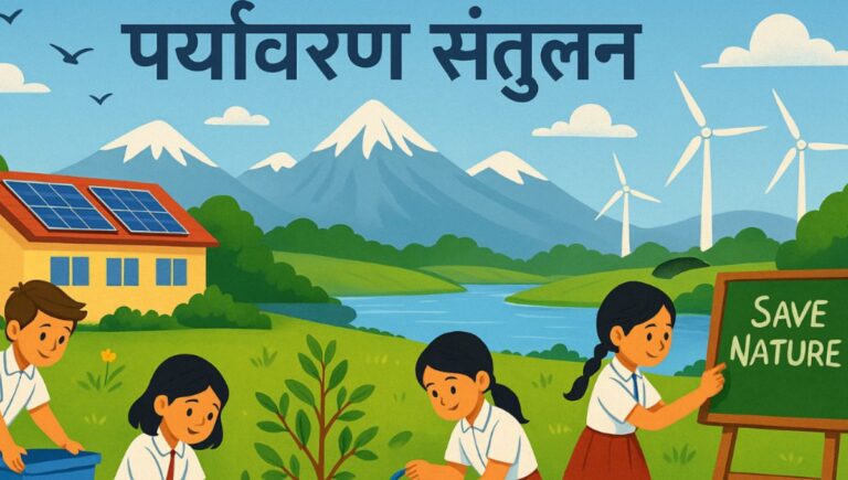 पर्यावरण संतुलन मराठी निबंध: Paryavaran Santulan Marathi Nibandh