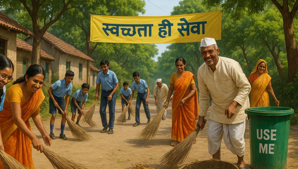 स्वच्छता ही सेवा मराठी निबंध : Swachhata Hi Seva Marathi Nibandh