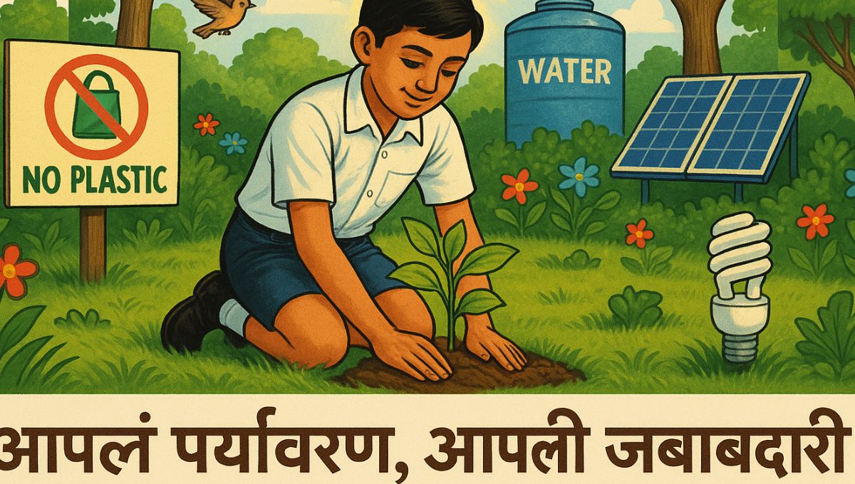 पर्यावरण संरक्षण मराठी निबंध: Paryavaran Sanrakshan Marathi Nibandh