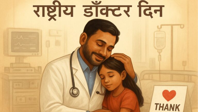 राष्ट्रीय डॉक्टर दिन मराठी निबंध: Rashtriya Doctor Divas Marathi Nibandh