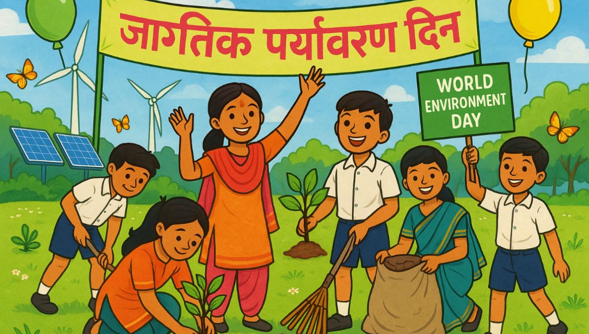 जागतिक पर्यावरण दिन मराठी निबंध: Jagtik Paryavaran Din Marathi Nibandh