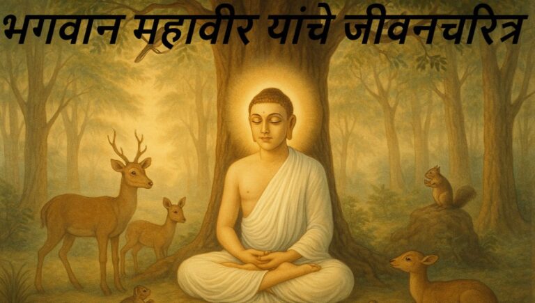 भगवान महावीर यांचे जीवनचरित्र मराठी निबंध: Bhagwan Mahavir Yanche Jivan Charitra Marathi Nibandh
