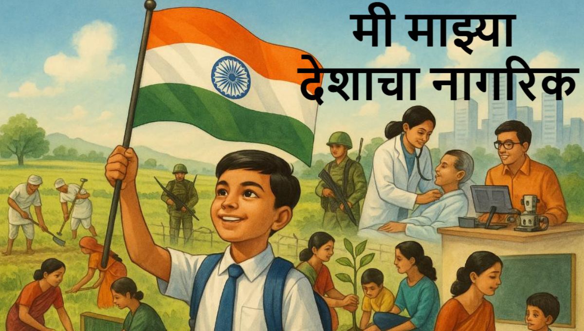 मी माझ्या देशाचा नागरिक मराठी निबंध: Me Mazya Deshacha Nagrik Marathi Nibandh