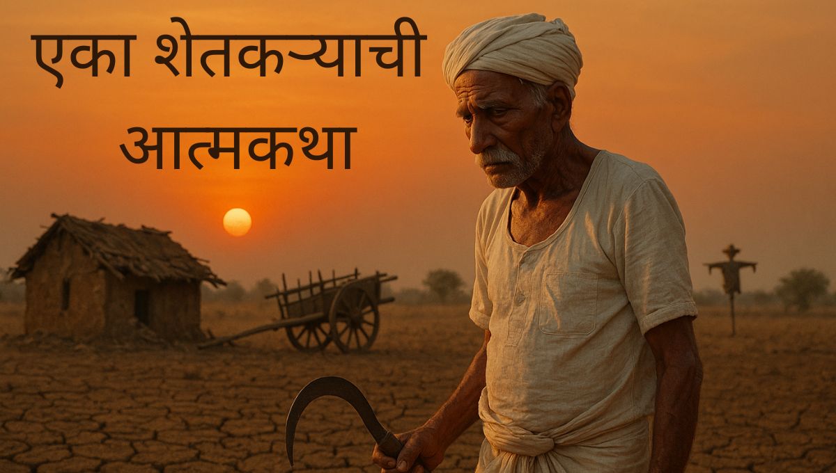 एका शेतकऱ्याची आत्मकथा मराठी निबंध: Eka Shetkaryachi Atmakatha Marathi Nibandh