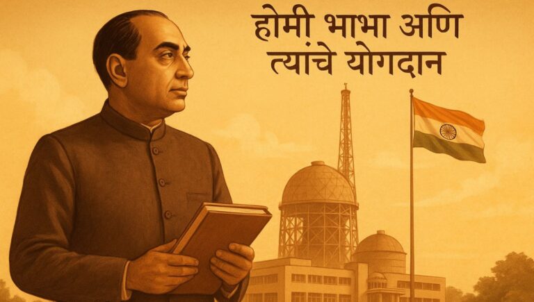 होमी भाभा आणि त्यांचे योगदान मराठी निबंध: Homi Bhabha Ani Tyanche Yogdan Marathi Nibandh