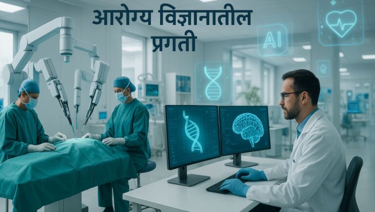 आरोग्य विज्ञानातील प्रगती मराठी निबंध: Arogya Vidnyanatil Pragati Marathi Nibandh