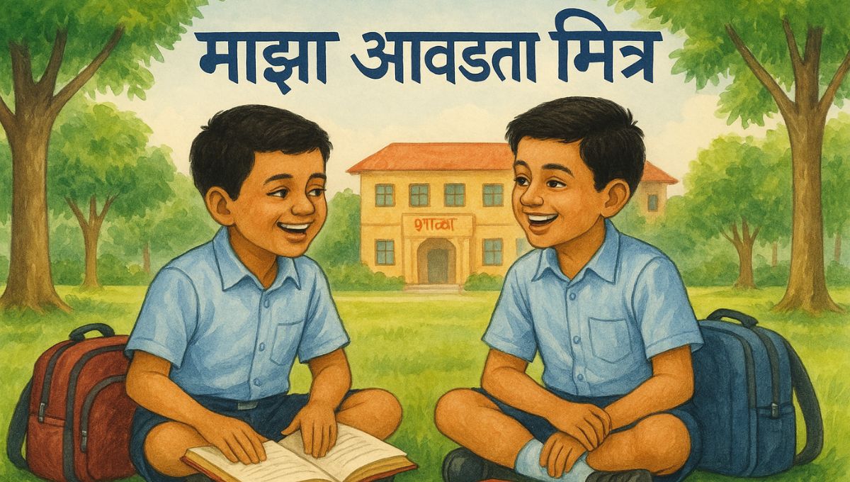माझा आवडता मित्र मराठी निबंध: Maza Avadta Mitra Marathi Nibandh