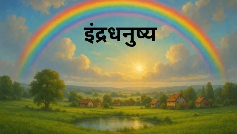 इंद्रधनुष्य मराठी निबंध: Indradhanush Marathi Nibandh