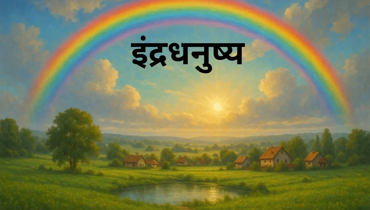 इंद्रधनुष्य मराठी निबंध: Indradhanush Marathi Nibandh