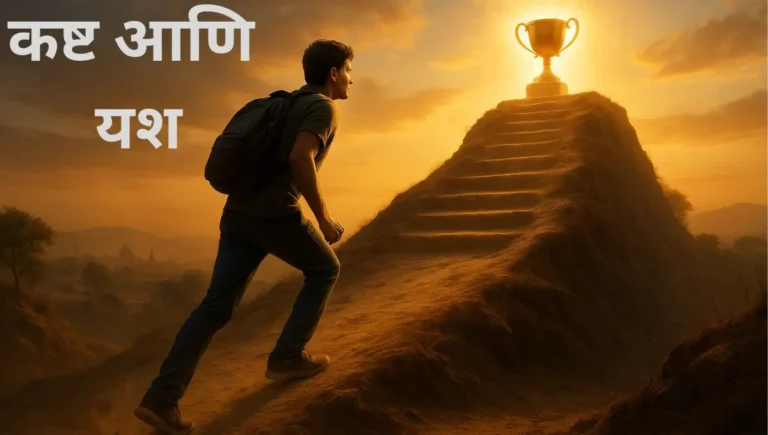 कष्ट आणि यश मराठी निबंध: Kasht Ani Yash Marathi Nibandh