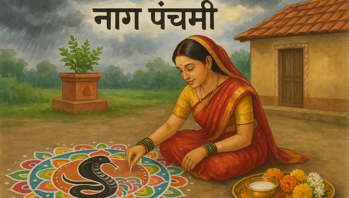 नाग पंचमी मराठी निबंध: Nag Panchami Marathi Nibandh