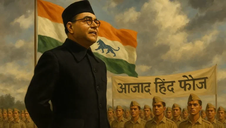 नेताजी सुभाष चंद्र बोस मराठी निबंध: Netaji Subhash Chandra Bose Marathi Nibandh